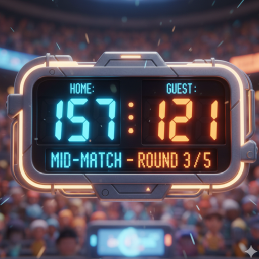 Game Day Arenas scoreboard view